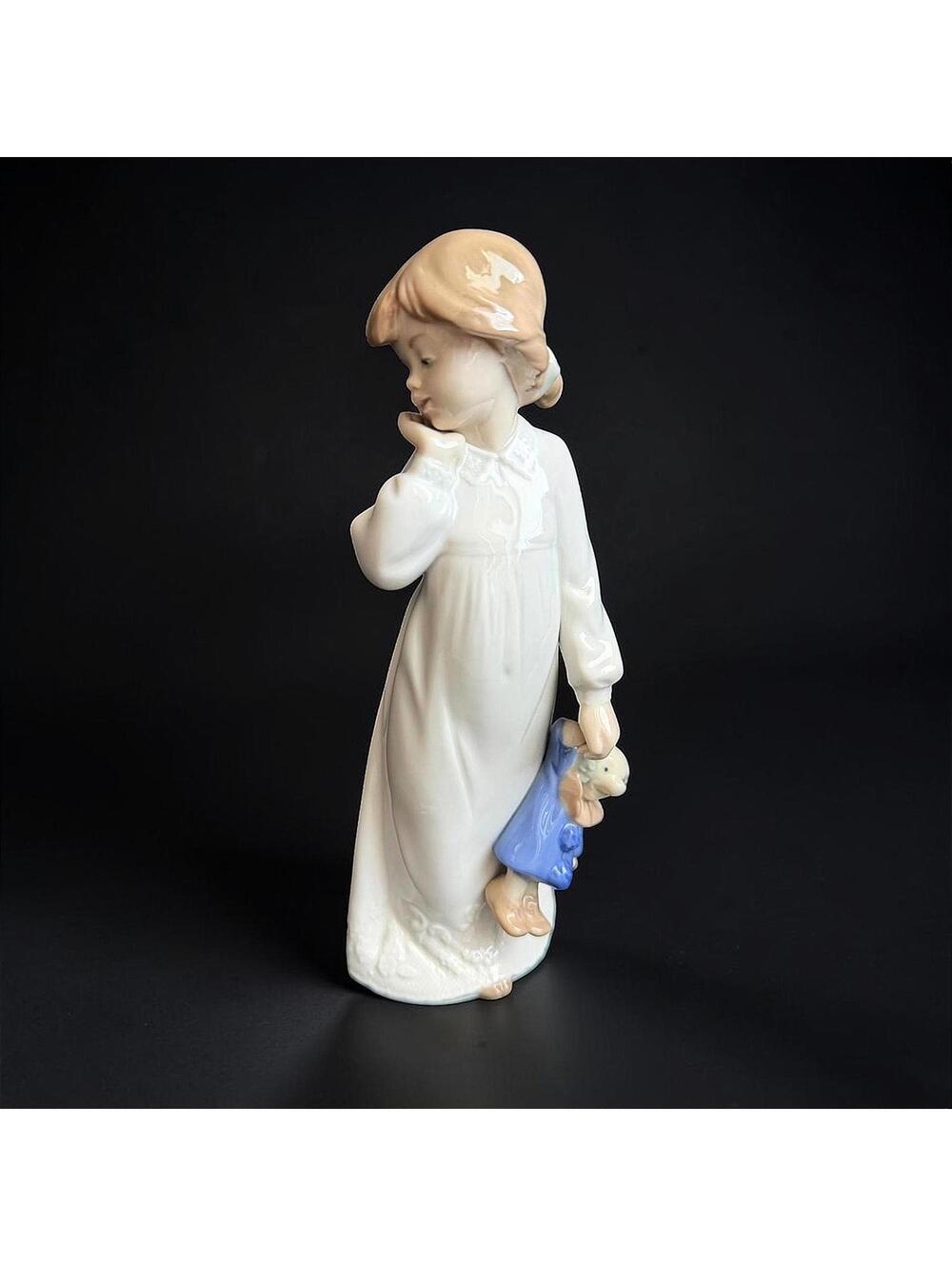 NAO Lladro My Rag Doll #1108 Girl Figurine 9” Handmade in Spain - 10210